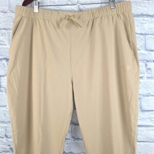 The North Face Mens Tan Khaki Aphrodite Jogger Pants Stretch Hiking Trousers 2XL